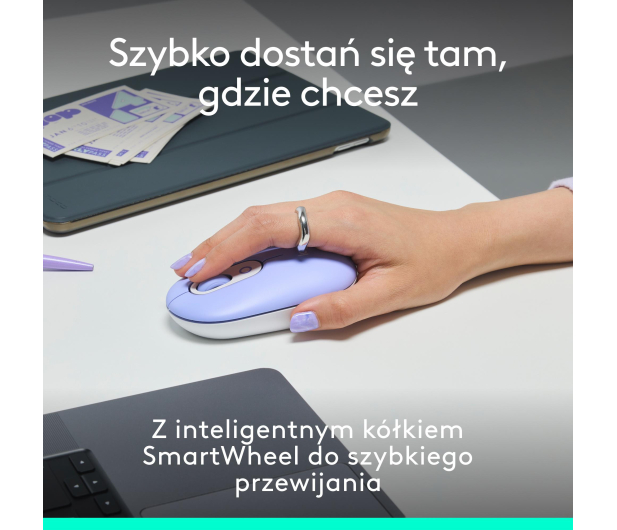 Logitech POP ICON Combo lilac - 1276190 - zdjęcie 10